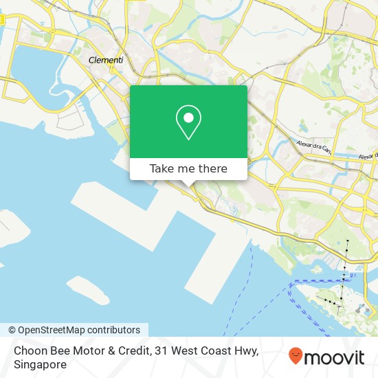 Choon Bee Motor & Credit, 31 West Coast Hwy map