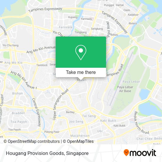 Hougang Provision Goods map