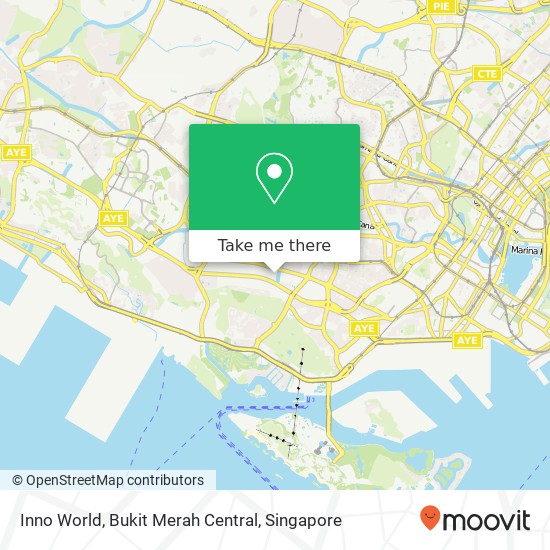 Inno World, Bukit Merah Central map