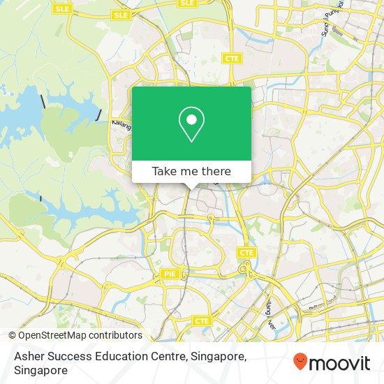 Asher Success Education Centre, Singapore map