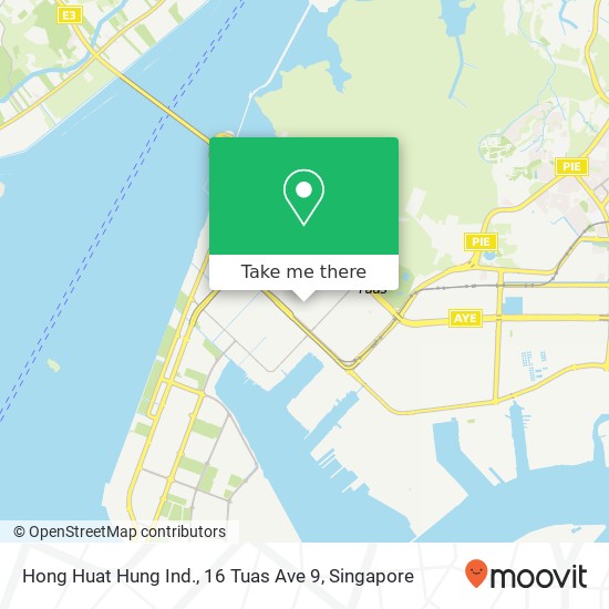 Hong Huat Hung Ind., 16 Tuas Ave 9 map