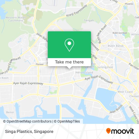 Singa Plastics map