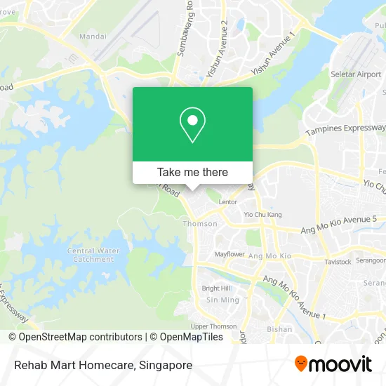 Rehab Mart Homecare map