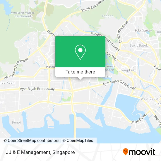 JJ & E Management map