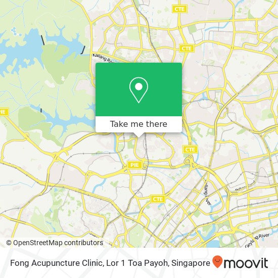 Fong Acupuncture Clinic, Lor 1 Toa Payoh地图