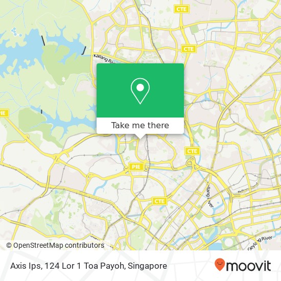Axis Ips, 124 Lor 1 Toa Payoh map