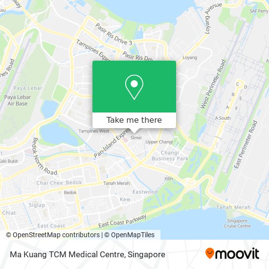 Ma Kuang TCM Medical Centre map