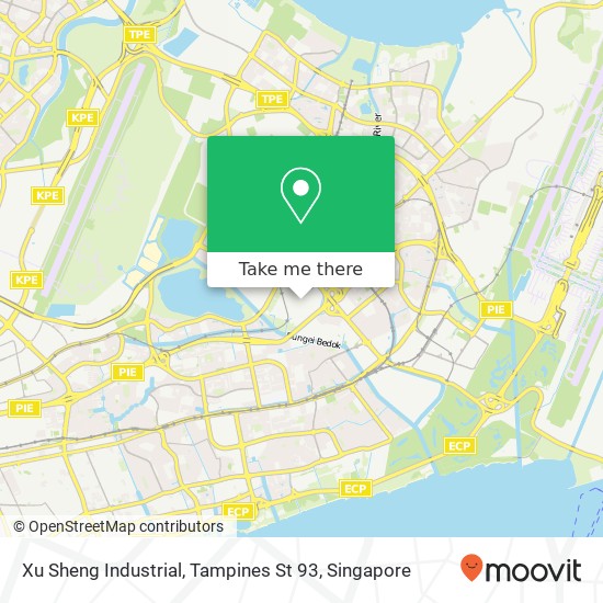 Xu Sheng Industrial, Tampines St 93地图