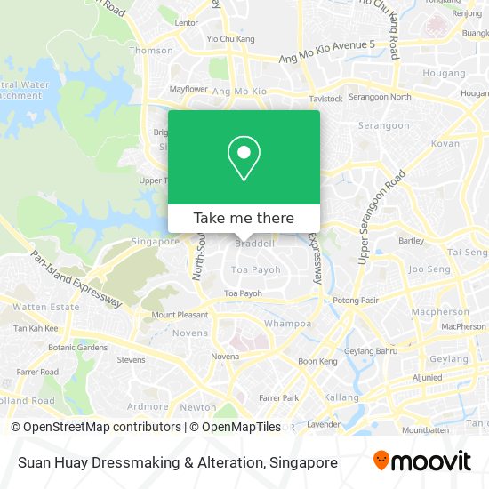 Suan Huay Dressmaking & Alteration map