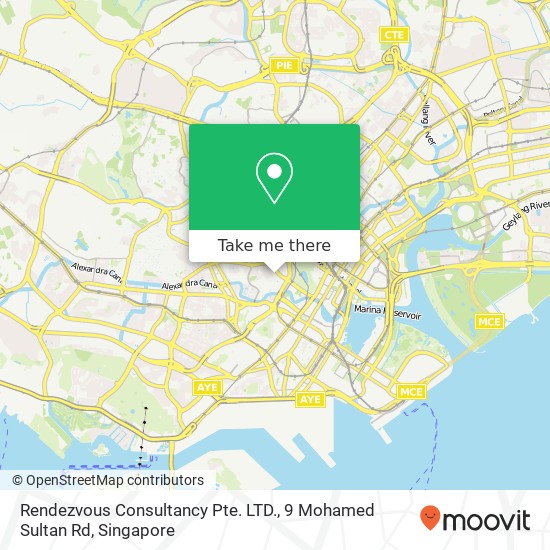 Rendezvous Consultancy Pte. LTD., 9 Mohamed Sultan Rd map