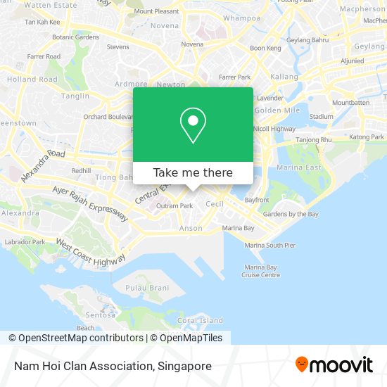 Nam Hoi Clan Association map