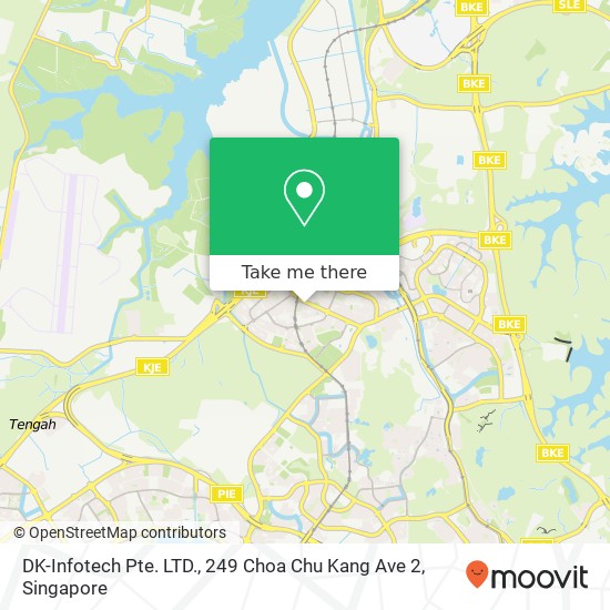 DK-Infotech Pte. LTD., 249 Choa Chu Kang Ave 2地图