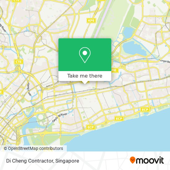 Di Cheng Contractor map