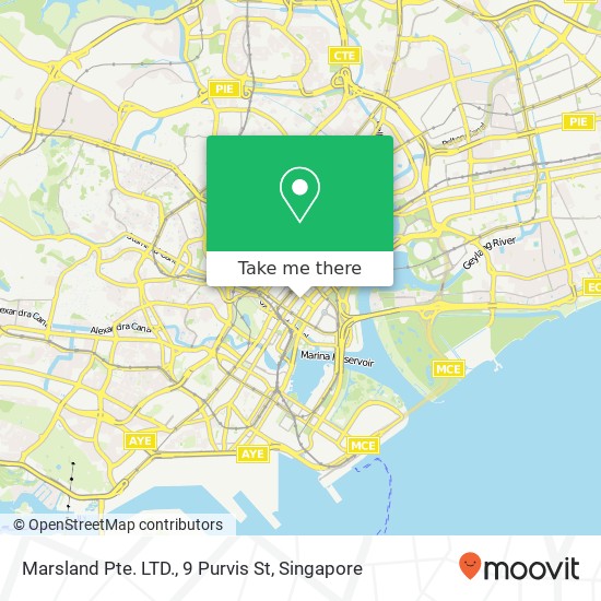 Marsland Pte. LTD., 9 Purvis St map