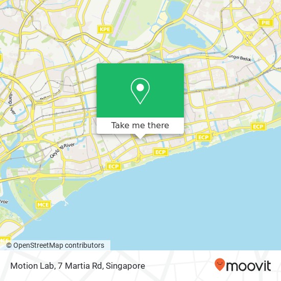 Motion Lab, 7 Martia Rd map