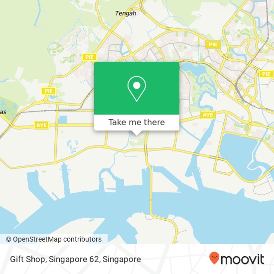 Gift Shop, Singapore 62 map