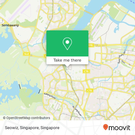 Seowiz, Singapore map