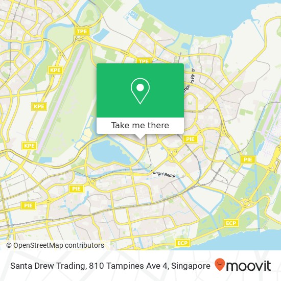 Santa Drew Trading, 810 Tampines Ave 4 map