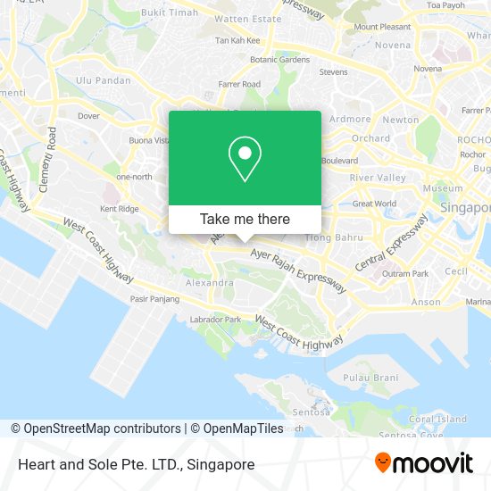 Heart and Sole Pte. LTD. map