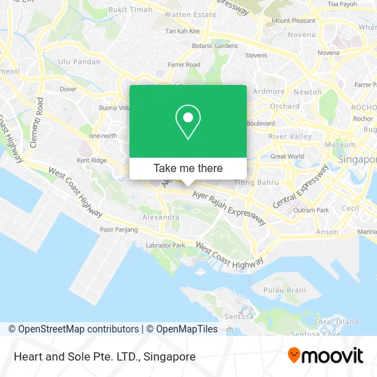 Heart and Sole Pte. LTD. map