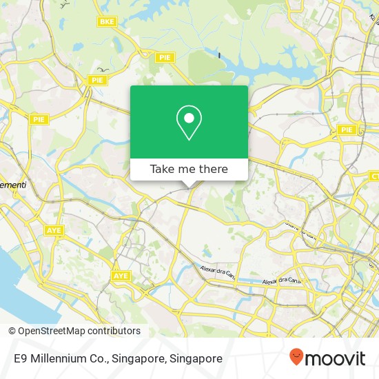 E9 Millennium Co., Singapore map