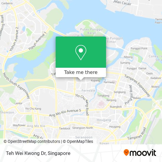 Teh Wei Kwong Dr map