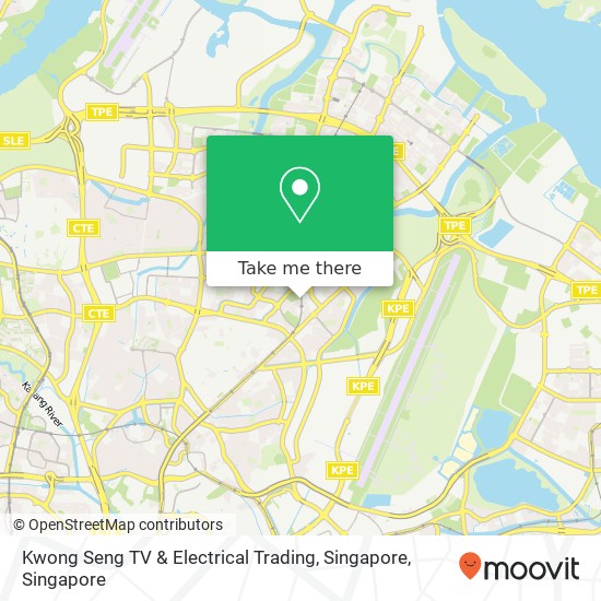 Kwong Seng TV & Electrical Trading, Singapore地图