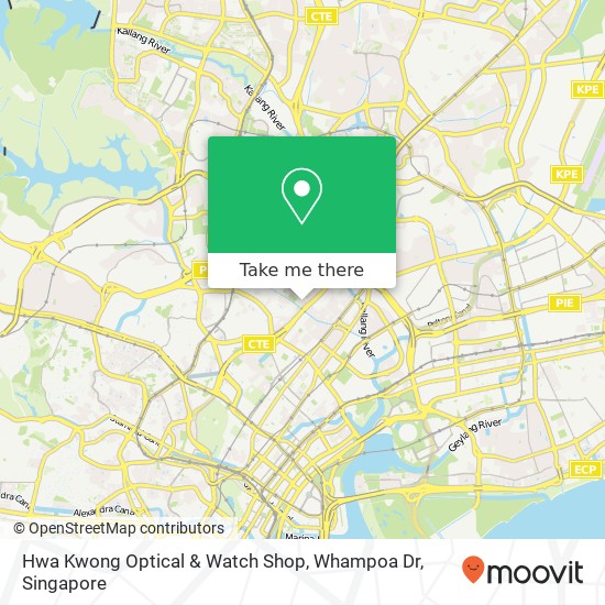 Hwa Kwong Optical & Watch Shop, Whampoa Dr地图