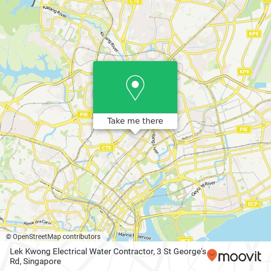 Lek Kwong Electrical Water Contractor, 3 St George's Rd map