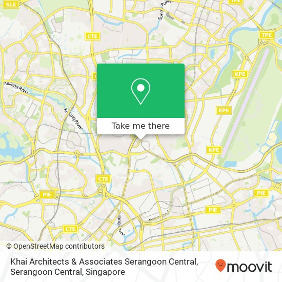 Khai Architects & Associates Serangoon Central, Serangoon Central map