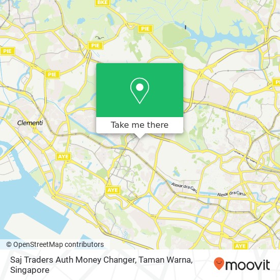 Saj Traders Auth Money Changer, Taman Warna地图