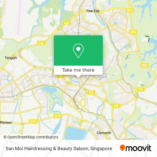 San Moi Hairdressing & Beauty Saloon map