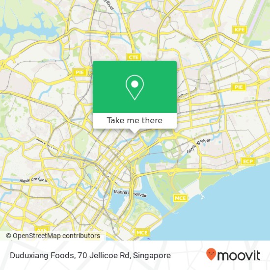 Duduxiang Foods, 70 Jellicoe Rd map