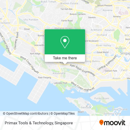 Primax Tools & Technology map