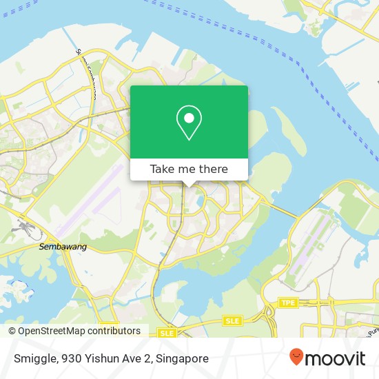 Smiggle, 930 Yishun Ave 2 map