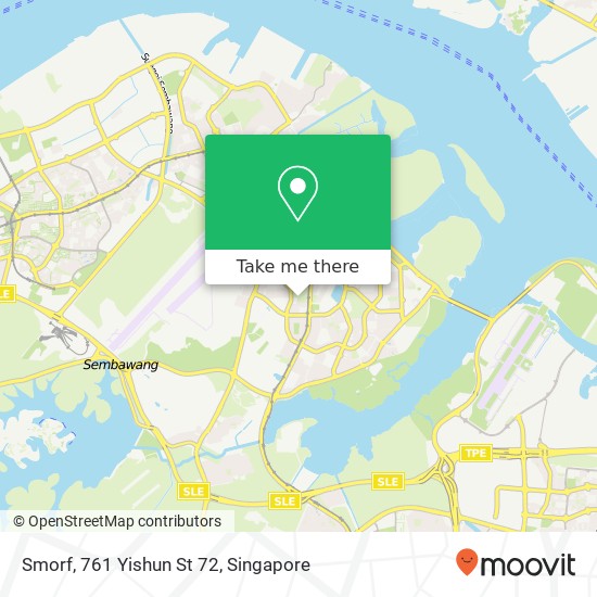 Smorf, 761 Yishun St 72 map
