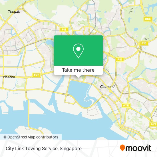 City Link Towing Service map