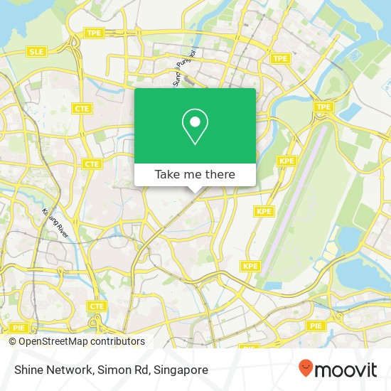 Shine Network, Simon Rd地图