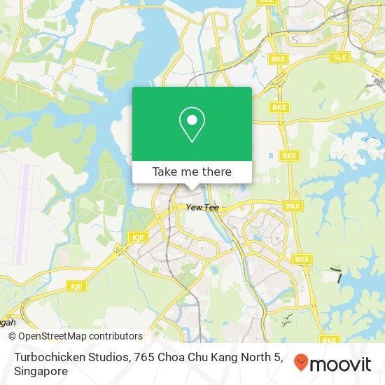 Turbochicken Studios, 765 Choa Chu Kang North 5地图