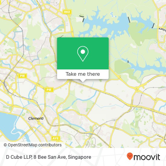 D Cube LLP, 8 Bee San Ave map