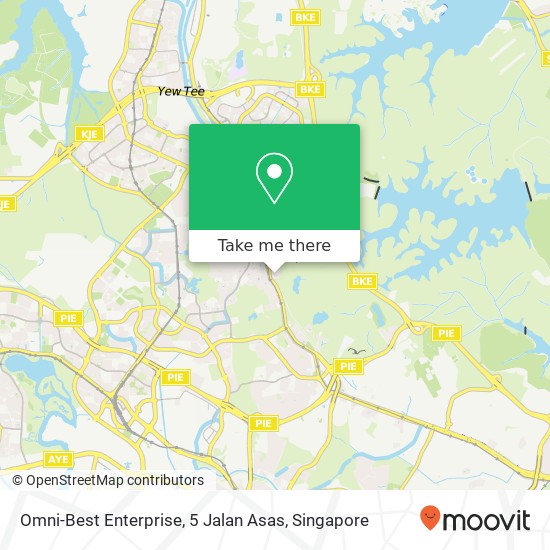 Omni-Best Enterprise, 5 Jalan Asas map