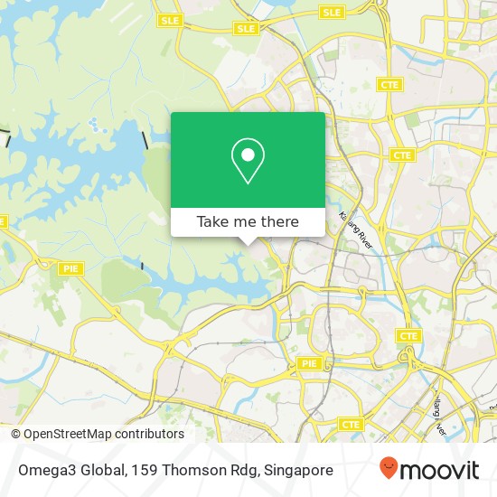 Omega3 Global, 159 Thomson Rdg map