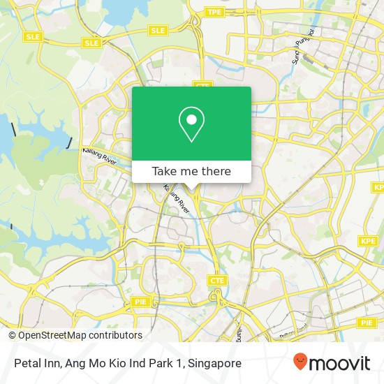 Petal Inn, Ang Mo Kio Ind Park 1 map