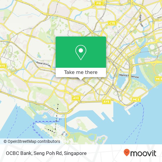 OCBC Bank, Seng Poh Rd map