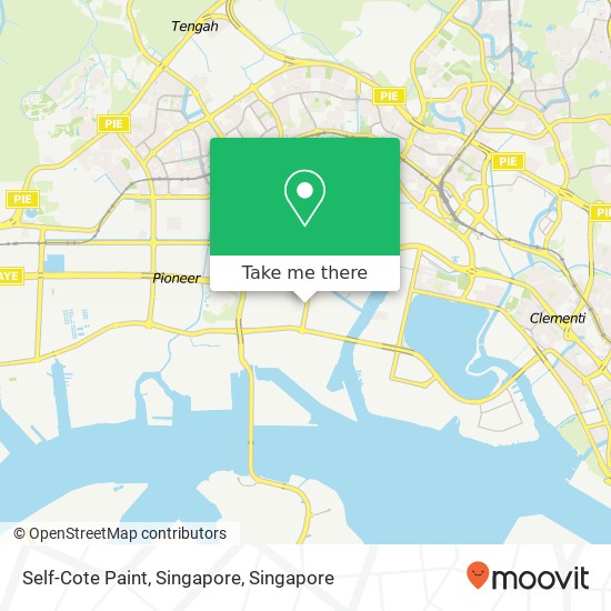 Self-Cote Paint, Singapore map