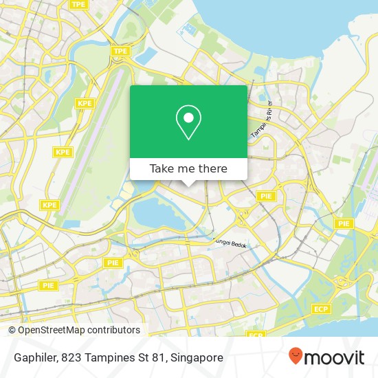 Gaphiler, 823 Tampines St 81地图