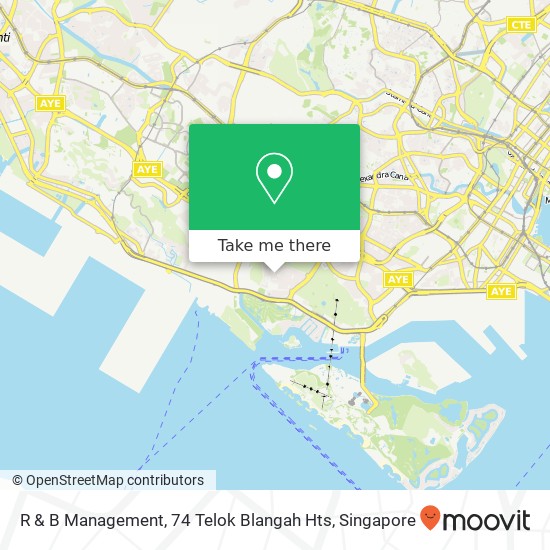 R & B Management, 74 Telok Blangah Hts map