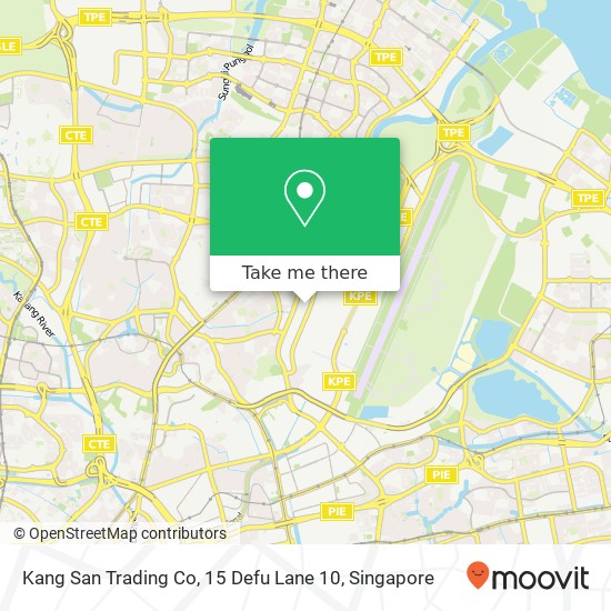Kang San Trading Co, 15 Defu Lane 10地图