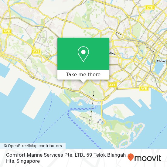 Comfort Marine Services Pte. LTD., 59 Telok Blangah Hts map