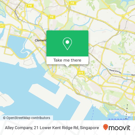 Alley Company, 21 Lower Kent Ridge Rd地图